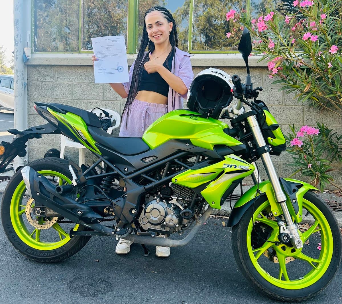 Lazaros Motorcycle Driving School 2